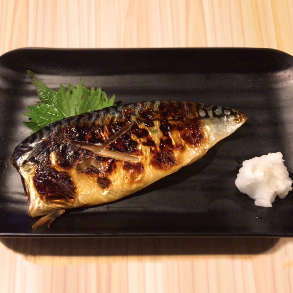 ワイン煮込みサバ